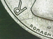 5 LIRE 1971 ERRORE - FRATTURA