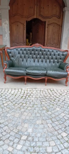 Vecchio divano barocco - vecchio,