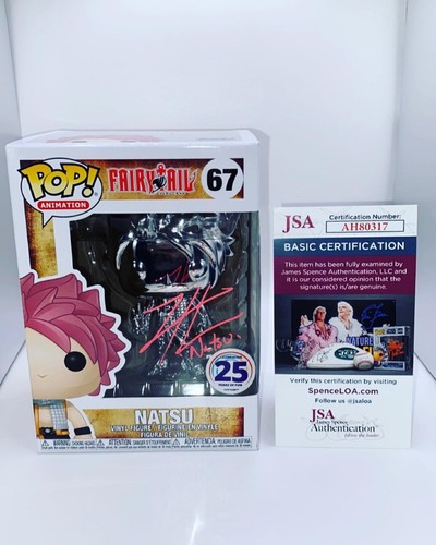 Funko pop firmato natsu - funko,