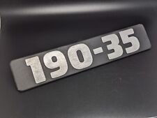 OM FIAT IVECO 190-35 LOGO SIGLA EMBLEMA FREGIO STEMMA SCRITTA TARGHETTA BADGE