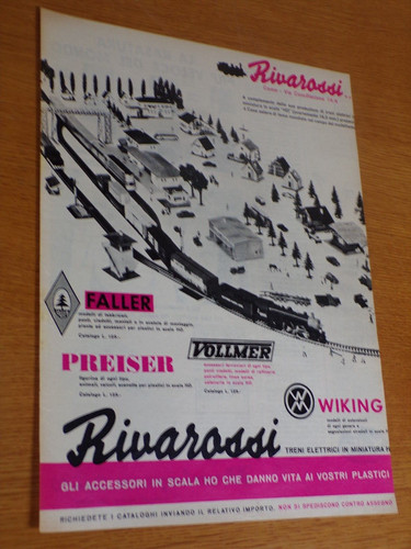 Rivarossi modelli ferroviari - rivarossi,