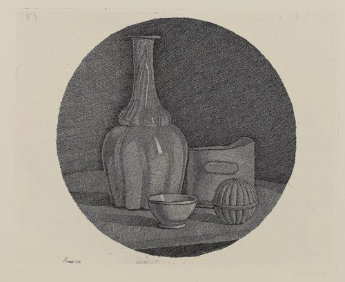 Natura morta giorgio morandi - :,