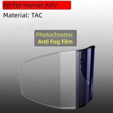 Pellicole antiappannamento fotocromatiche per casco adatte per SHOEI Hornet ADV/Glamster CPB-1V