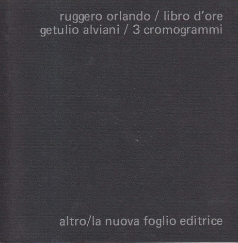Ruggero orlando libro d ore - ruggero,
