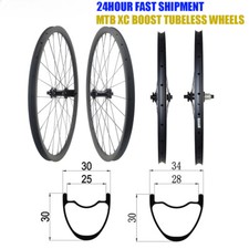 Set ruote 29er XC MTB fibra di