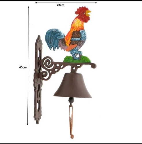 Campana ghisa gallo - in,