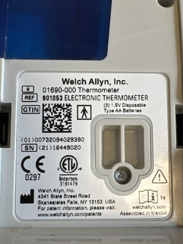 Welch allyn suretemp plus - welch,