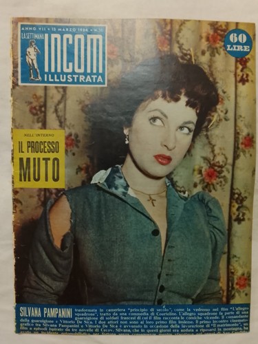 Incom 1954 andreina pagnani - incom,
