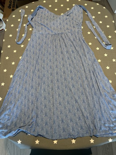 Boden abito 14r blu viscosa - boden,