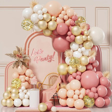 Kit Arco Palloncini Rosa, 138