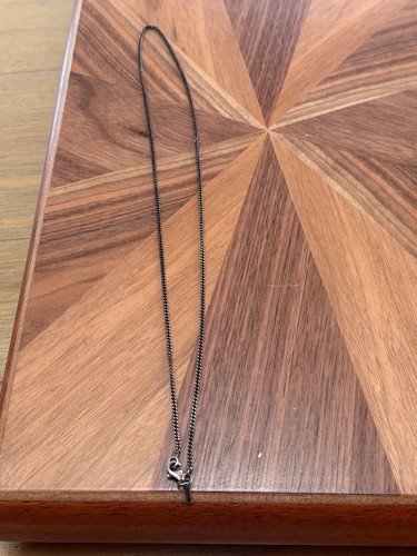 Collana catena argento
