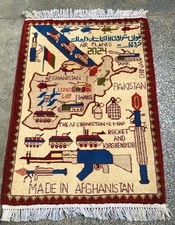 Tappeti Guerra Afgana Fatti a