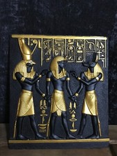 Handmade mural of God Anubis