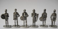 Soldatini Kinder Metallfiguren Serie Armature Ritter 35mm Ferro 