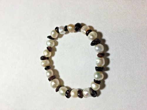 Bracciale perle barocche - bracciale,
