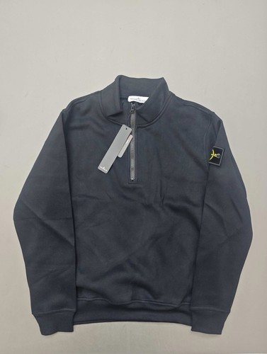 Stone island zip uomo nero - stone,