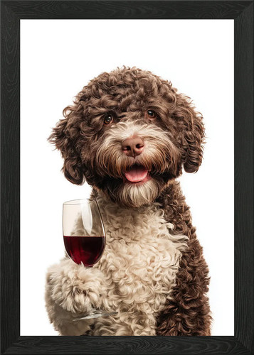 Lagotto romagnolo cane con - lagotto,