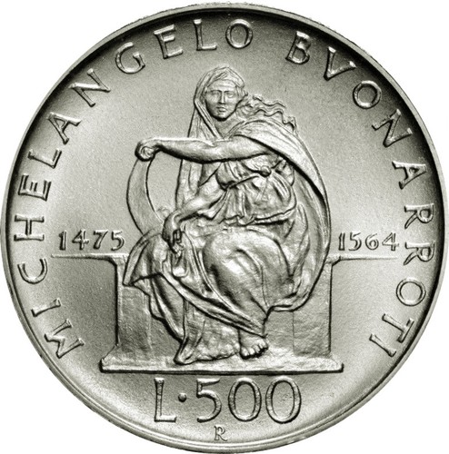 500 lire michelangelo - lire,