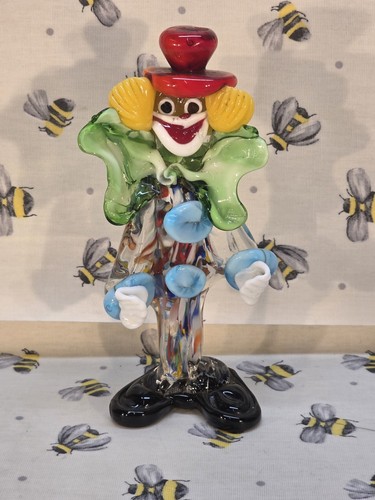 Clown vetro artistico di - vetro,