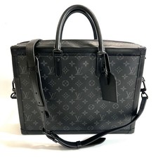 Borsa a tracolla Louis Vuitton: valigetta bauletto morbido W38H29D8 cm nera con cinturino