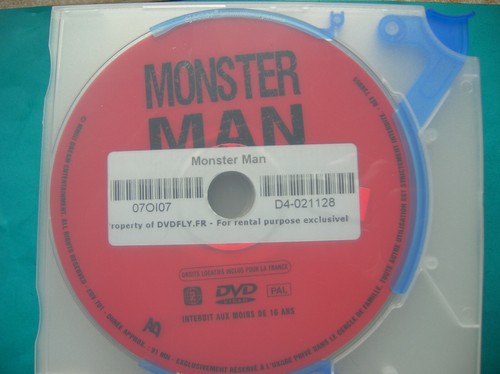 Dvd boitier slim monster man - ,