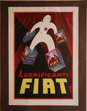 FUTURISMO MARCELLO NIZZOLI LUBRIFICANTI FIAT ADVERSITING 