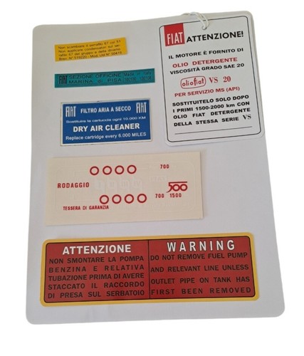 Kit adesivi completo - kit,