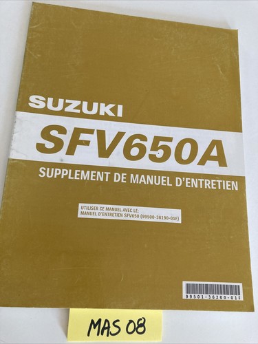 Suzuki sfv650 gladius 2009 - gladius,