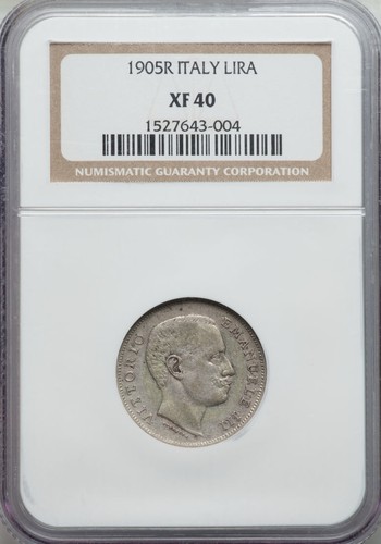 Regno italia 1905 moneta - 1905-r,