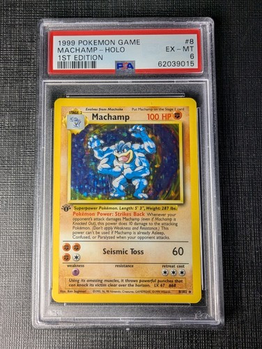 Psa machamp holo - psa, 6