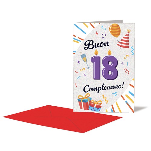 Biglietto auguri anni - biglietto,