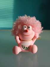 "FIBA" Doraemon - Gatto Cosmico, 1982, gomma, con sonaglio, altezza 12 cm.