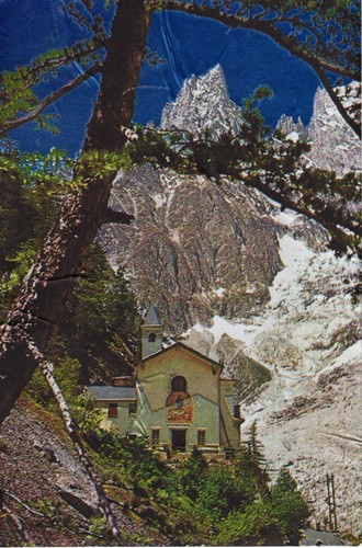Cartolina courmayeur notre - cartolina,