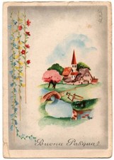 Cartolina 1396 buona pasqua - cartolina,