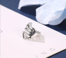 Orecchino singolo mano scheletro metallo / Earring single hand skeleton metal
