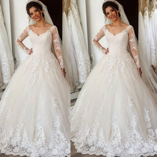 Abiti sposa lunghi maniche - da,