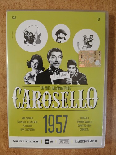 Carosello 1957 dvd - carosello,