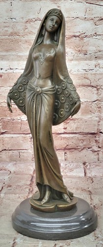 Scultura bronzo art - bronzo, deco