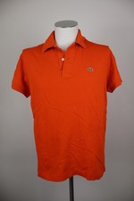 LACOSTE POLO MAGLIA UOMO COTONE TG. 5 MAN SHIRT CASUAL VINTAGE MANICA CORTA