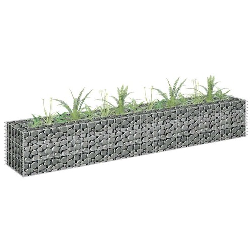 Vidaxl gabbione letto rialzato - vidaxl,