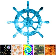 Elmetto nave ruota - adesivo