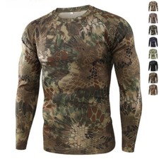 T-shirt uomo mimetica giungla