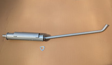 Marmitta silenziatore sottocarro con guarnizione trattore agricolo Fiat 215