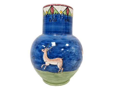 Vaso ceramica dipinto mano - a,