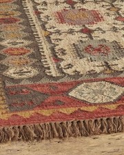 Tappeto kilim in iuta di lana