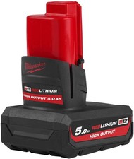 Milwaukee M12HB5 - Batteria Originale ricaricabile da 5.0Ah