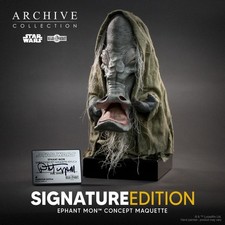 Regal Robot Ephant Mon Concept Maquette Edizione Firmata Star Wars