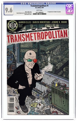 Transmetropolitan cgc 9 6 - transmetropolitan, #1