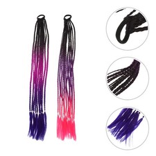  2 Pcs Extension Capelli Coda
