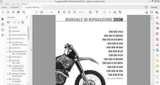 Manuale Officina KTM 450 530